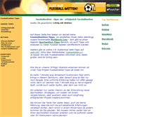Tablet Screenshot of fussballwetten-tipps.de